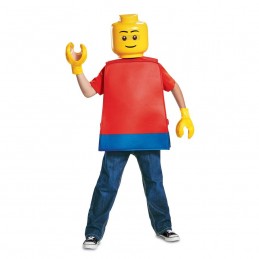 LEGO GUY BASIC COSTUME, BOYS