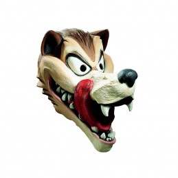 HUNGRY WOLF LATEX MASK, MENS