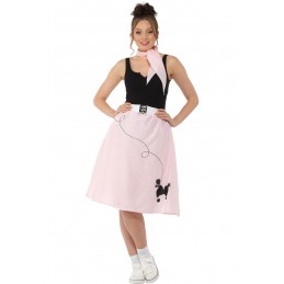 LIGHT PINK POODLE SKIRT AND...