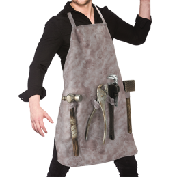 APRON WITH TOOLS, MENS &...